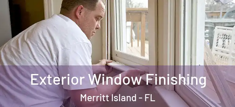 Exterior Window Finishing Merritt Island - FL