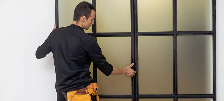 Patio French door installation in Merritt Island, FL