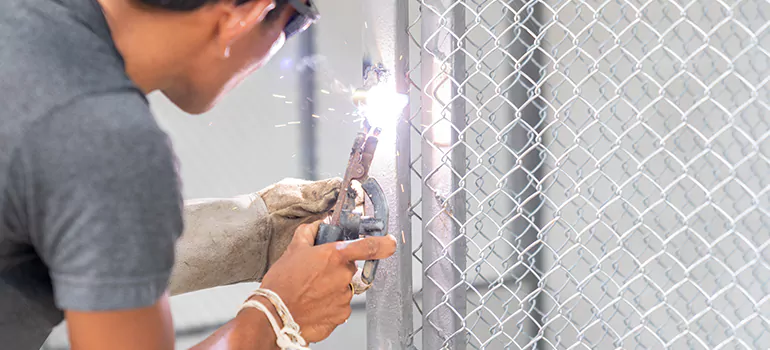 Commercial Mesh Door Repair in Merritt Island, FL