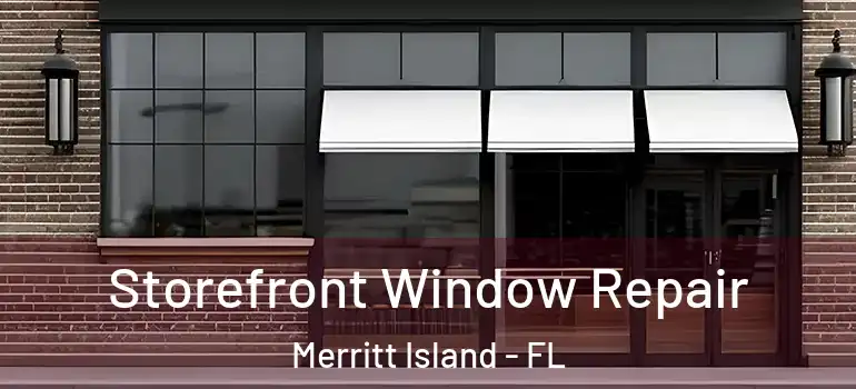 Storefront Window Repair Merritt Island - FL